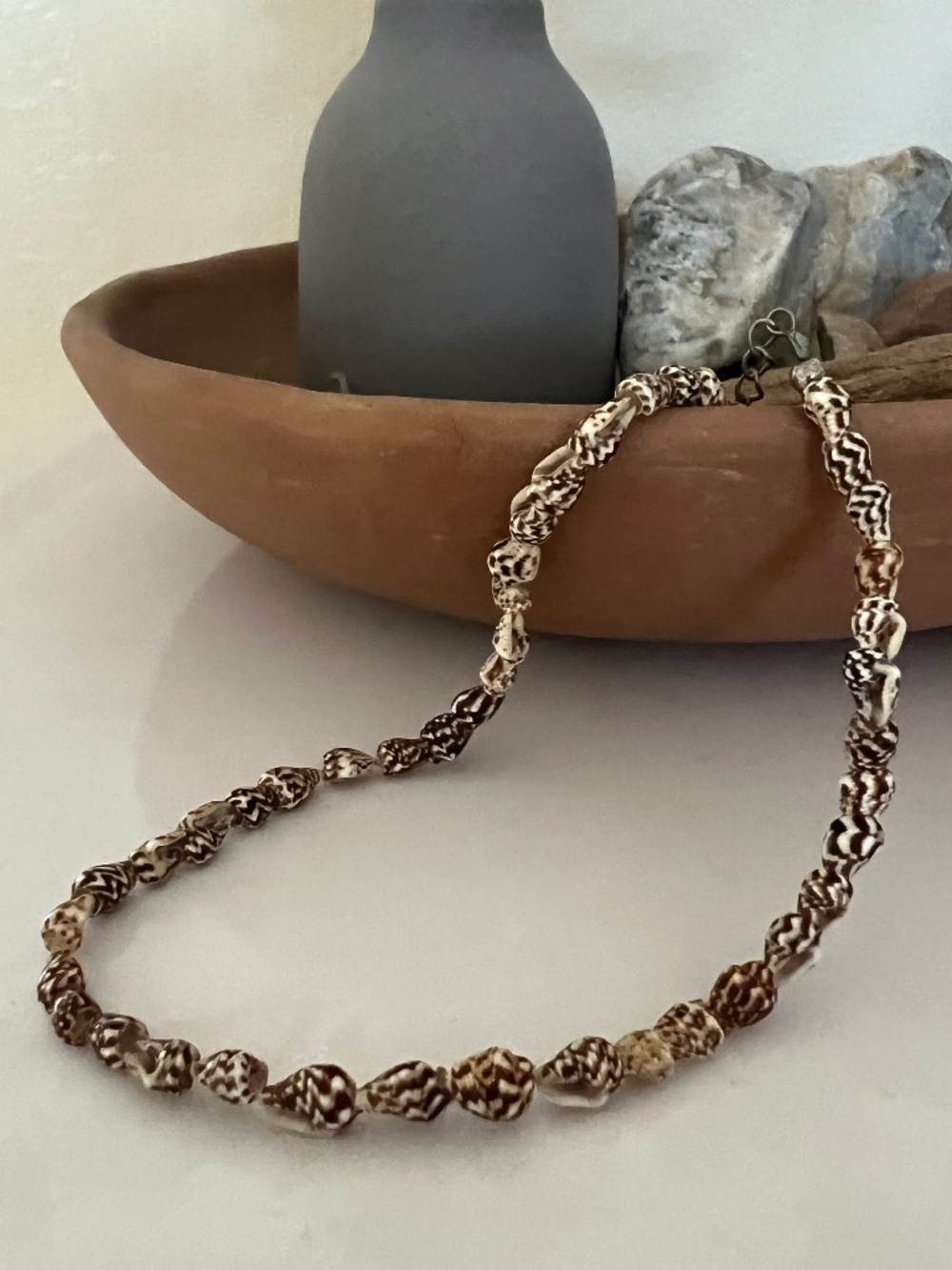 Natural Seashell Choker Necklace